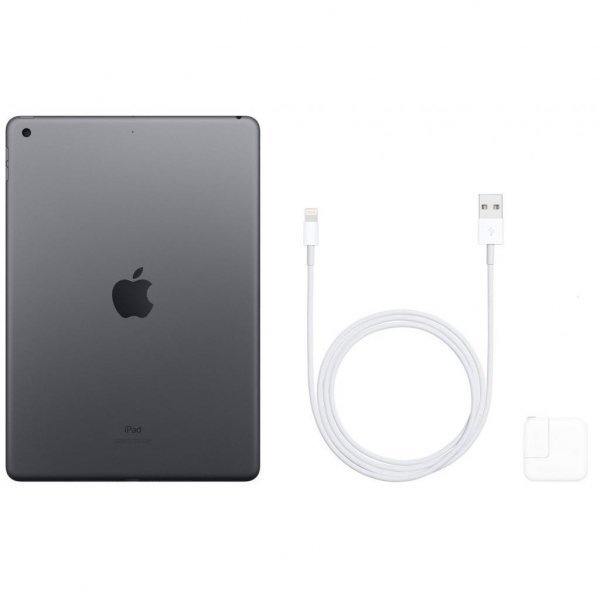Планшет Apple A2197 iPad 10.2 Wi-Fi 128GB Space Grey (MW772RK/A)