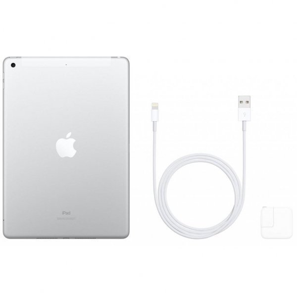 Планшет Apple A2198 iPad 10.2 Wi-Fi + 4G 32GB Silver (MW6C2RK/A)
