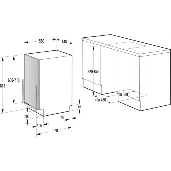 Посудомийна машина Gorenje GV 51211