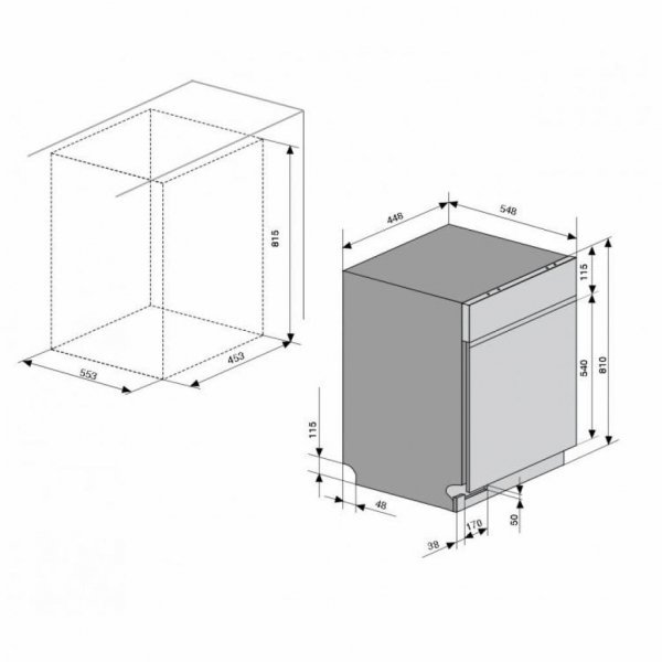 Посудомийна машина VENTOLUX DW 4509 4M