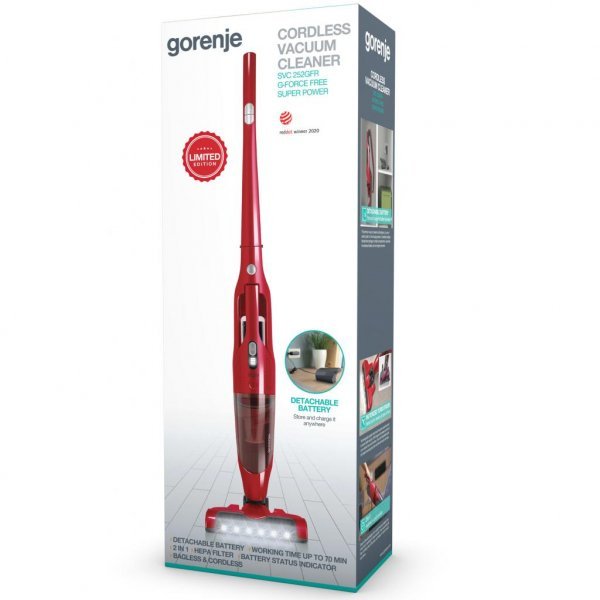 Пилосос Gorenje SVC252GFR