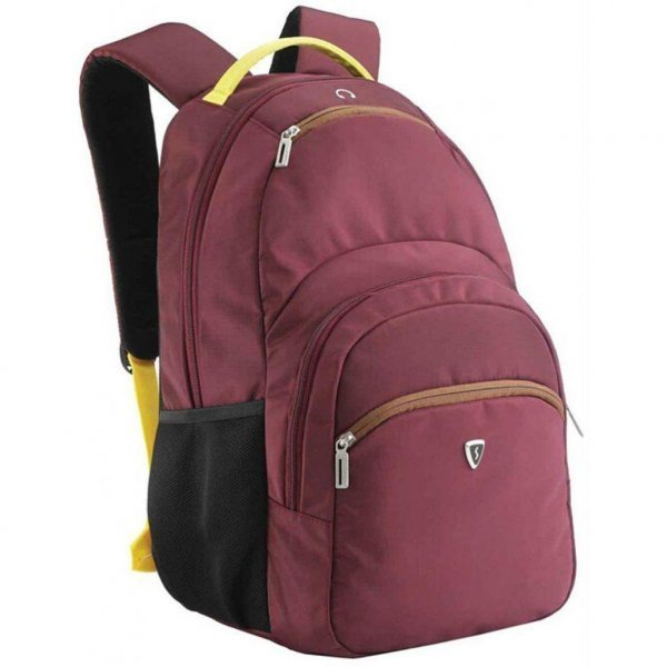 Рюкзак для ноутбука SUMDEX 16 burgundy-yellow (PON-391OR)