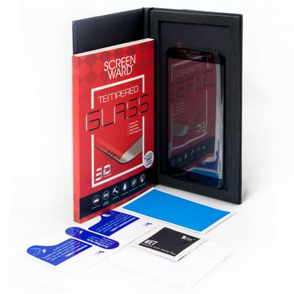 Скло захисне ADPO для Samsung G935 Galaxy S VII Edge (черное) 3D (1283126472237)