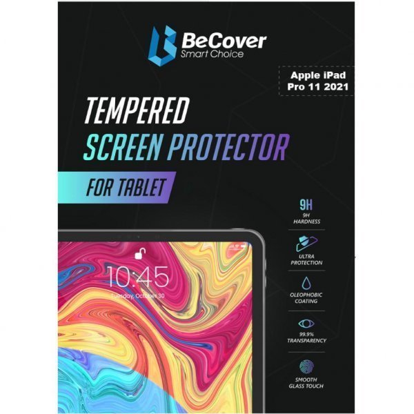 Скло захисне BeCover Apple iPad Pro 11 2021 Clear (706056)