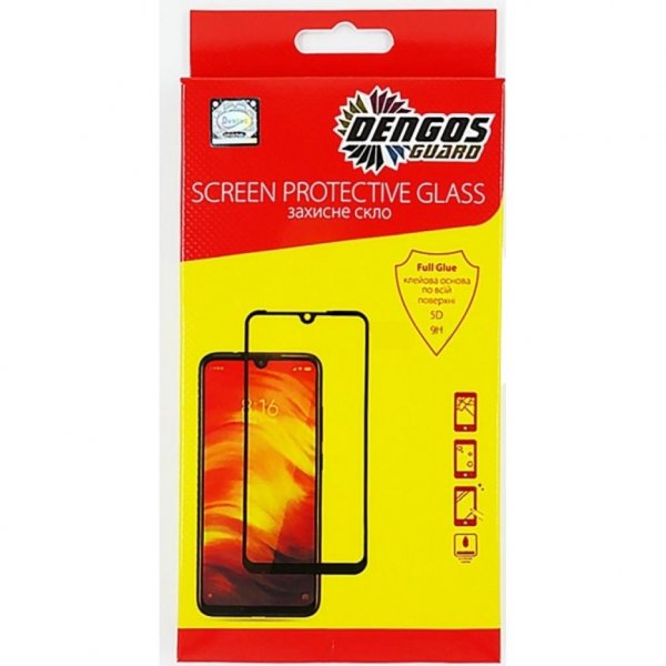 Скло захисне DENGOS Full Glue Huawei P Smart S (TGFG-133) (TGFG-133)