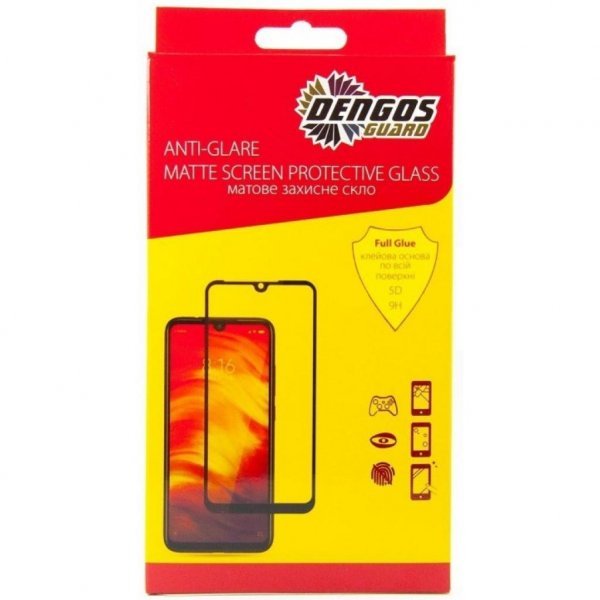 Скло захисне DENGOS Full Glue Matte Samsung Galaxy M31 (TGFG-MATT-17) (TGFG-MATT-17)