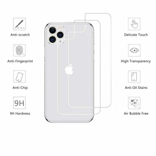 Скло захисне Drobak back panel iPhone 11 Pro (121232) (121232)