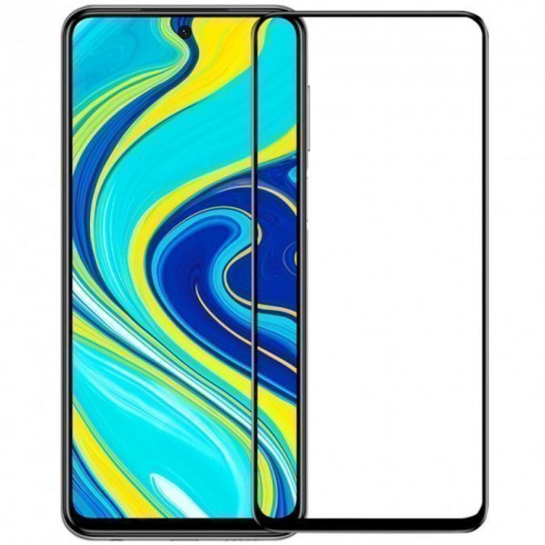 Скло захисне Drobak Xiaomi Redmi Note 9 Pro Max Full Cover Full Glue (Black) (12 (121291)