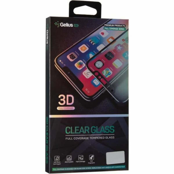 Скло захисне Gelius Pro 3D для Huawei P40 Lite Black (00000079236)
