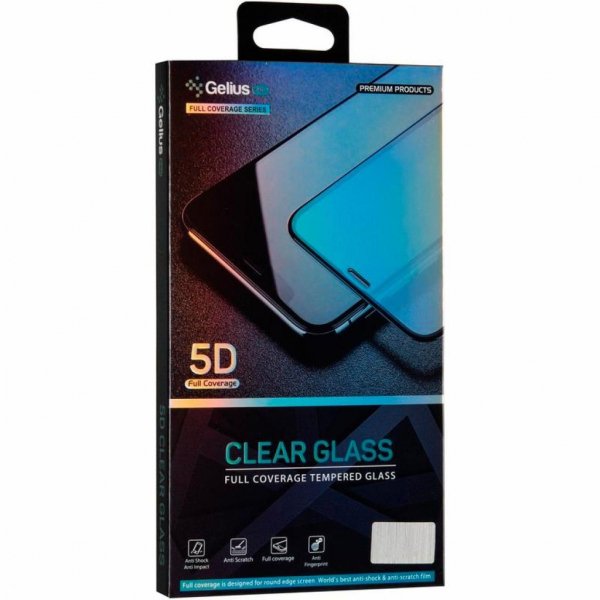 Скло захисне Gelius Pro 5D Full Cover Glass для Samsung G985 (S20 Plus) (00000078750)