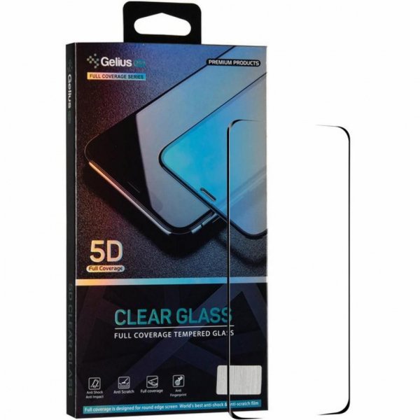 Скло захисне Gelius Pro 5D Full Cover Glass для Samsung G985 (S20 Plus) (00000078750)