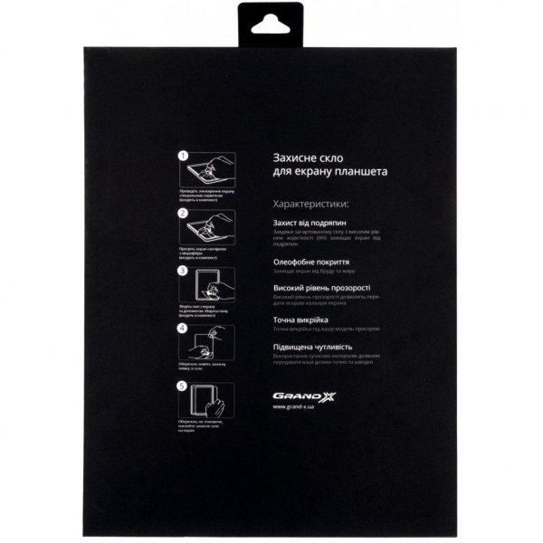 Скло захисне Grand-X Grand-X для Samsung Galaxy Tab A 8 T380/T385 GXTA385 (GXTA385)
