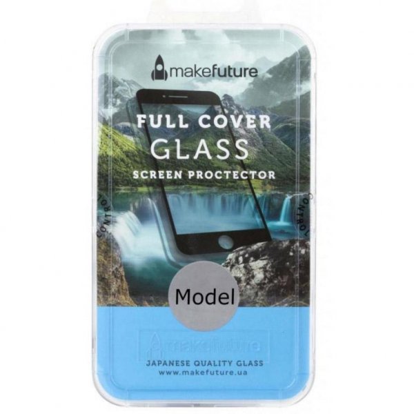 Скло захисне MakeFuture для Pocophone F1 Black Full Cover Full Glue (MGFCFG-XPF1B)