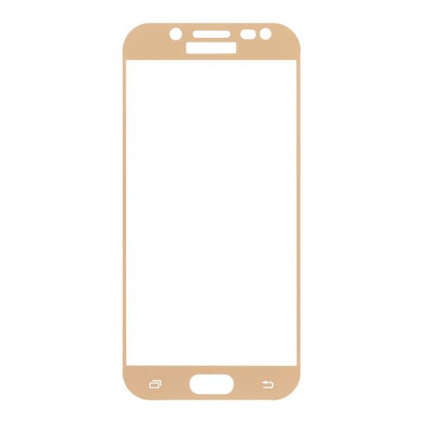 Скло захисне MakeFuture для Samsung J5 2017 (J530) Gold Full Cover Full Glue (MGFCFG-SJ530G)