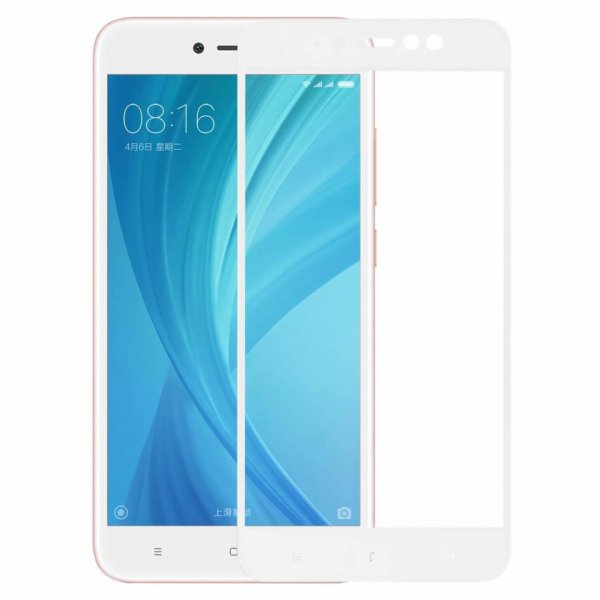 Скло захисне MakeFuture для Xiaomi Redmi Note 5A Prime White Full Cover Full Glue (MGFCFG-XRN5APW) Скло захисне MakeFuture для Xiaomi Redmi Note 5A Prime White Full Cover Full Glue (MGFCFG-XRN5APW)