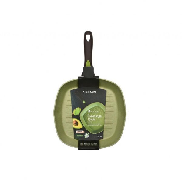 Сковорода Ardesto Avocado Grill 28 см (AR2528GA)