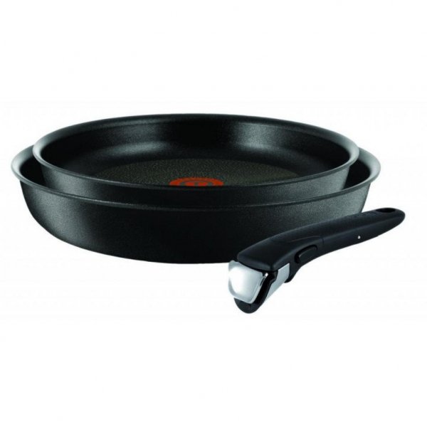 Сковорода TEFAL набір Ingenio Expertise 24 и 28 см + ручка (L6509205)