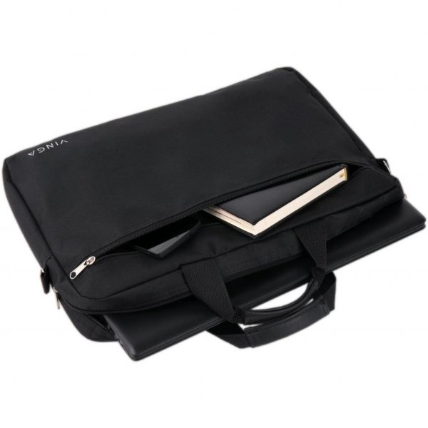 Сумка для ноутбука Vinga 15.6 NB110BK black (NB110BK)
