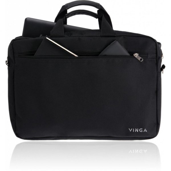Сумка для ноутбука Vinga 15.6 NB110BK black (NB110BK)