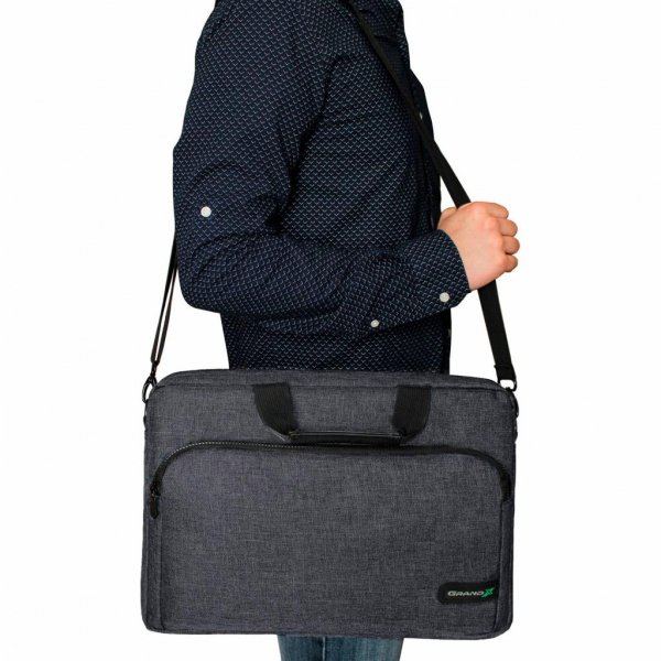 Сумка до ноутбука Grand-X 15.6 Dark Grey (SB-139D) Сумка до ноутбука Grand-X 15.6 Dark Grey (SB-139D)