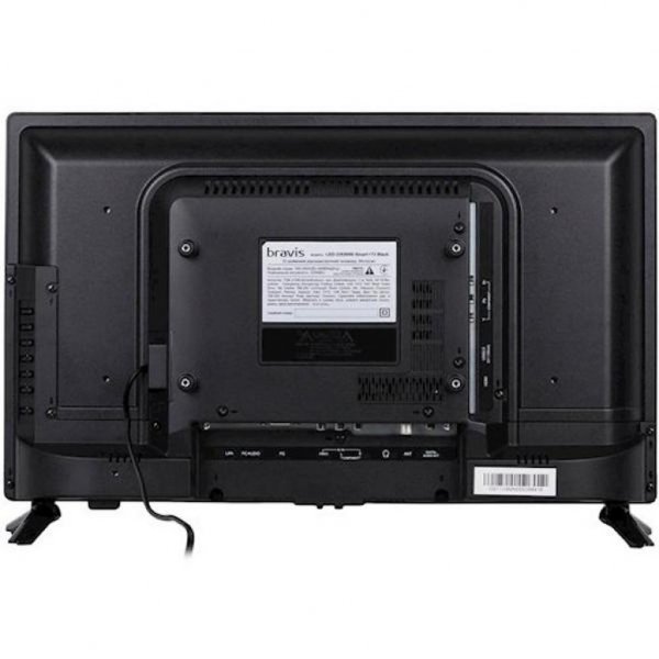 Телевізор Bravis LED-22E6000 Smart + T2 black