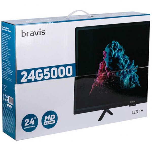 Телевізор Bravis LED-24G5000 + T2