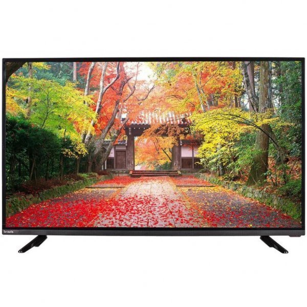 Телевізор Bravis LED-32E6000 + T2 black