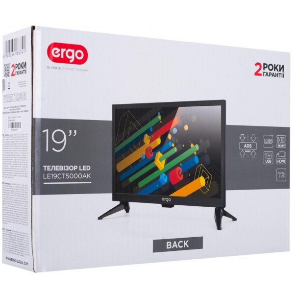 Телевізор Ergo LE19CT5000AK