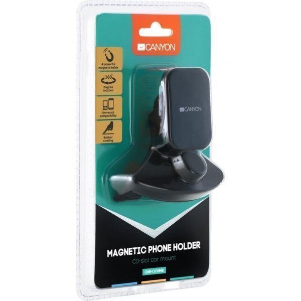 Універсальний автотримач CANYON Car CD slot magnetic phone holder (CNE-CCHM8) Універсальний автотримач CANYON Car CD slot magnetic phone holder (CNE-CCHM8)