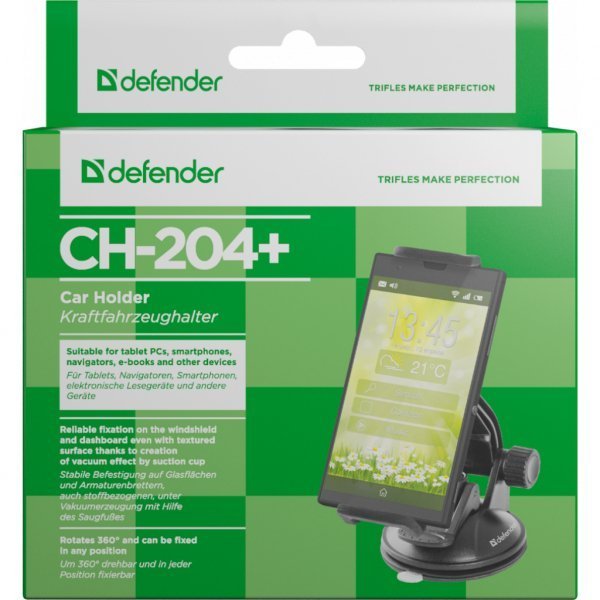 Універсальний автотримач Defender Car holder 204+ for mobile devices (29204)