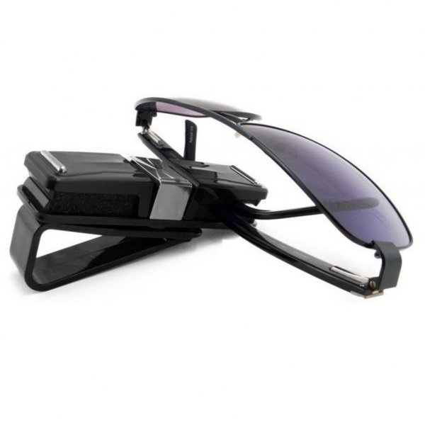 Універсальний автотримач EXTRADIGITAL для окулярів Glasses Holder Black (CGH4120)