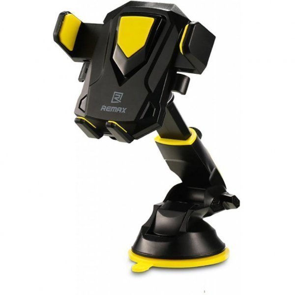 Універсальний автотримач Remax Transformer Holder black+yellow (RM-C26-BLACK+YELLOW) Універсальний автотримач Remax Transformer Holder black+yellow (RM-C26-BLACK+YELLOW)