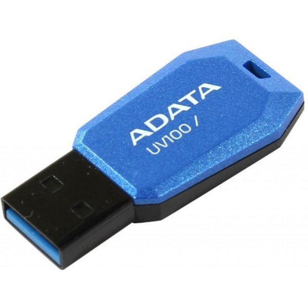USB флеш накопичувач ADATA 32GB DashDrive UV100 Blue USB 2.0 (AUV100-32G-RBL) USB флеш накопичувач ADATA 32GB DashDrive UV100 Blue USB 2.0 (AUV100-32G-RBL)