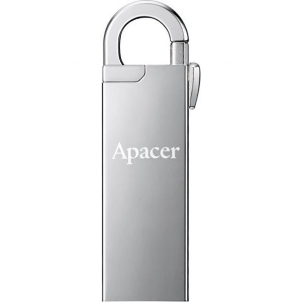 USB флеш накопичувач Apacer 16GB AH13A Silver USB 2.0 (AP16GAH13AS-1)