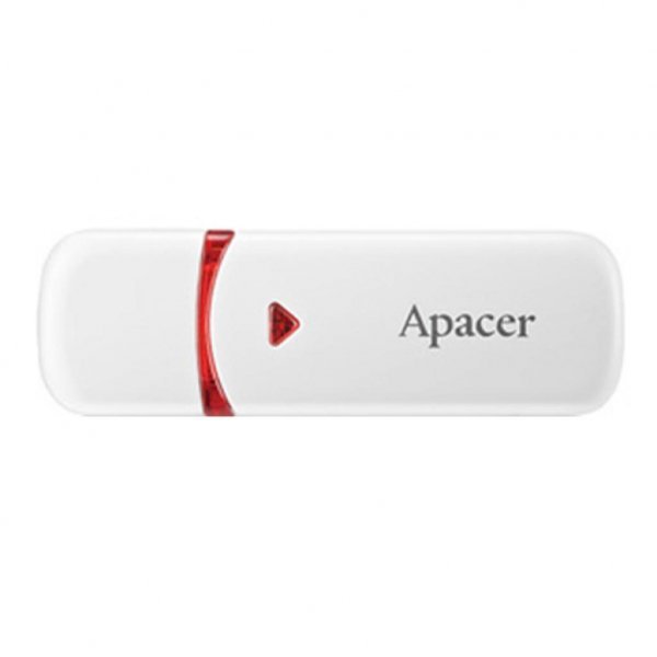 USB флеш накопичувач Apacer 16GB AH333 white USB 2.0 (AP16GAH333W-1)