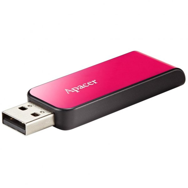 USB флеш накопичувач Apacer 32GB AH334 pink USB 2.0 (AP32GAH334P-1)