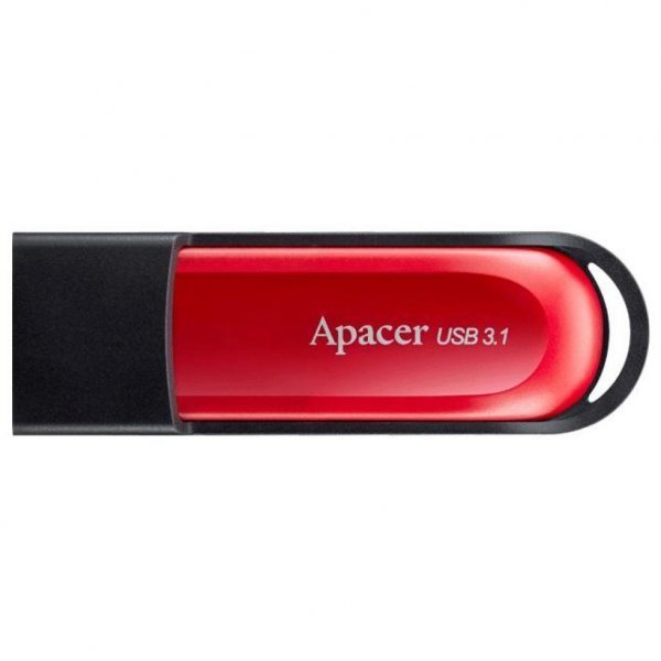 USB флеш накопичувач Apacer 64GB AH25A Black USB 3.1 Gen1 (AP64GAH25AB-1)