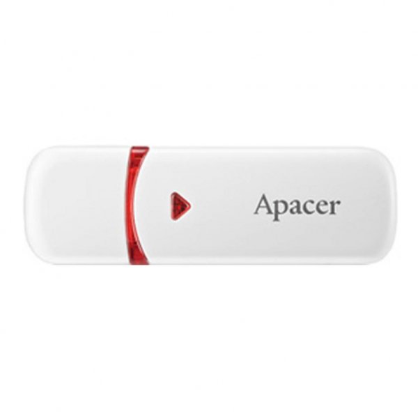 USB флеш накопичувач Apacer 64GB AH333 white USB 2.0 (AP64GAH333W-1)