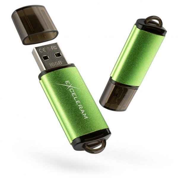 USB флеш накопичувач eXceleram 32GB A3 Series Green USB 3.1 Gen 1 (EXA3U3GR32) USB флеш накопичувач eXceleram 32GB A3 Series Green USB 3.1 Gen 1 (EXA3U3GR32)