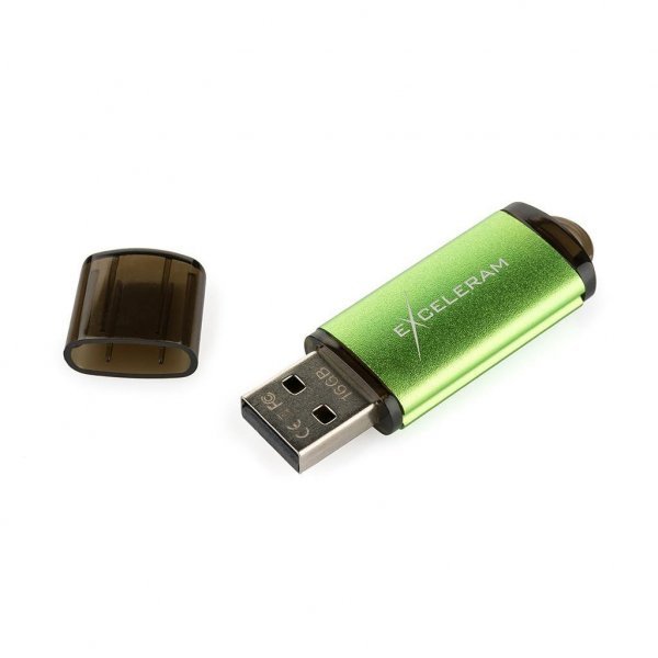 USB флеш накопичувач eXceleram 32GB A3 Series Green USB 3.1 Gen 1 (EXA3U3GR32) USB флеш накопичувач eXceleram 32GB A3 Series Green USB 3.1 Gen 1 (EXA3U3GR32)