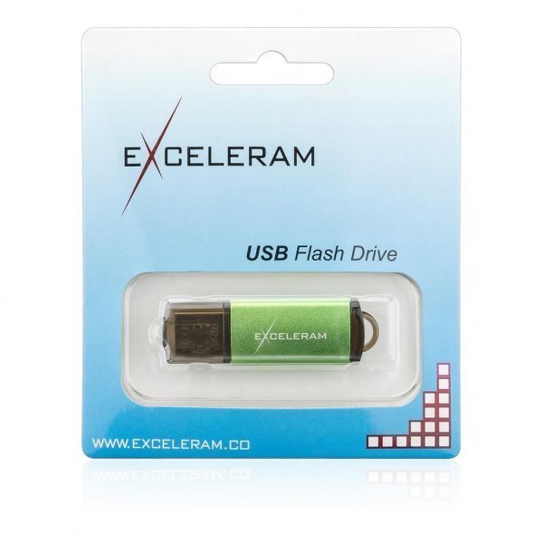 USB флеш накопичувач eXceleram 32GB A3 Series Green USB 3.1 Gen 1 (EXA3U3GR32) USB флеш накопичувач eXceleram 32GB A3 Series Green USB 3.1 Gen 1 (EXA3U3GR32)