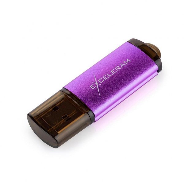 USB флеш накопичувач eXceleram 64GB A3 Series Purple USB 3.1 Gen 1 (EXA3U3PU64)