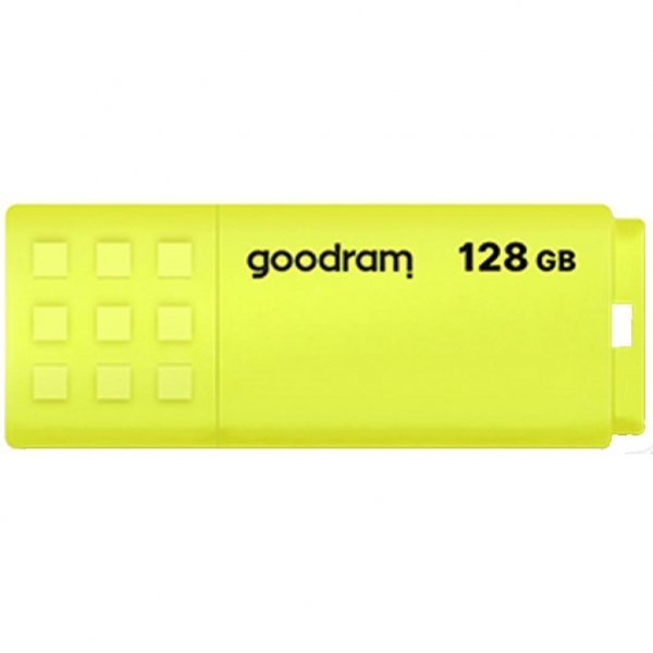 USB флеш накопичувач GOODRAM 128GB UME2 Yellow USB 2.0 (UME2-1280Y0R11)