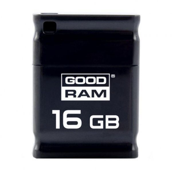 USB флеш накопичувач GOODRAM 16GB UPI2 Piccolo Black USB 2.0 (UPI2-0160K0R11)