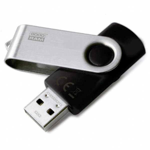 USB флеш накопичувач GOODRAM 64GB Twister Black USB 2.0 (UTS2-0640K0R11)