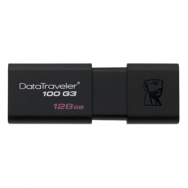 USB флеш накопичувач Kingston 128GB DT100 G3 Black USB 3.0 (DT100G3/128GB) USB флеш накопичувач Kingston 128GB DT100 G3 Black USB 3.0 (DT100G3/128GB)