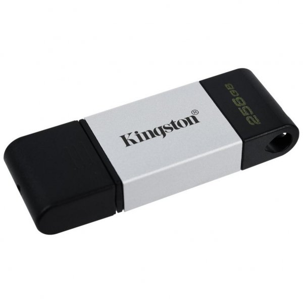 USB флеш накопичувач Kingston 256GB DataTraveler 80 USB 3.2/Type-C (DT80/256GB) USB флеш накопичувач Kingston 256GB DataTraveler 80 USB 3.2/Type-C (DT80/256GB)