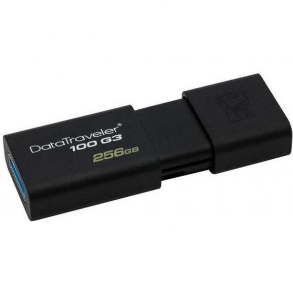 USB флеш накопичувач Kingston 256GB DT 100 G3 Black USB 3.0 (DT100G3/256GB) USB флеш накопичувач Kingston 256GB DT 100 G3 Black USB 3.0 (DT100G3/256GB)