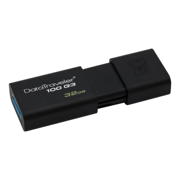 USB флеш накопичувач Kingston 2x32GB DataTraveler 100 G3 USB 3.1 (DT100G3/32GB-2P)