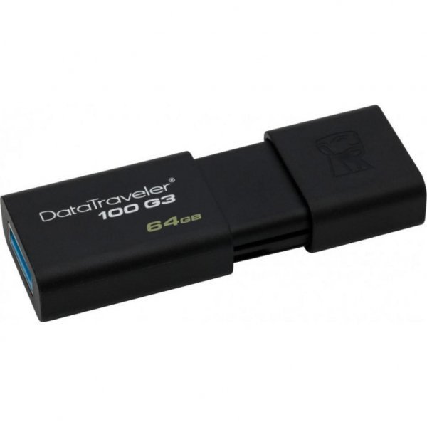 USB флеш накопичувач Kingston 2x64GB DataTraveler 100 G3 USB 3.0 (DT100G3/64GB-2P)